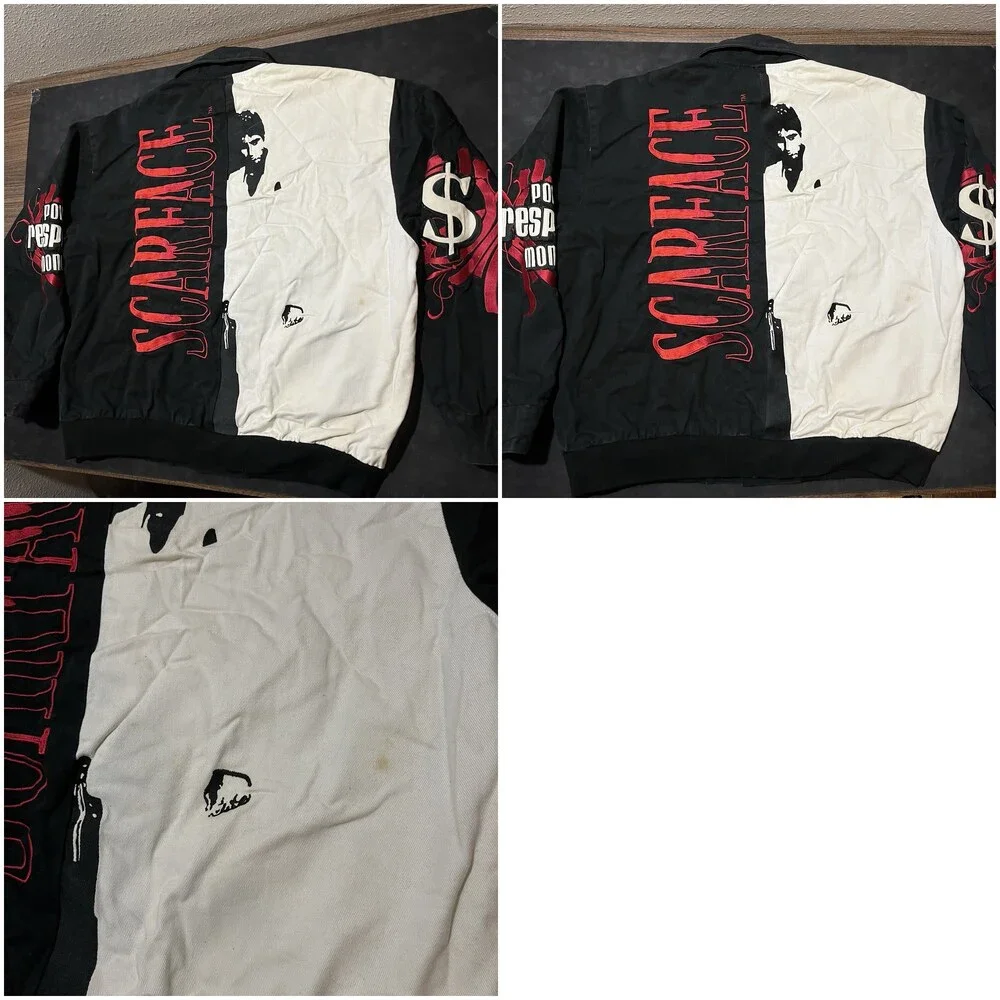 Scarface Jacket The World is Yours Mens 3XL Original JH Design Jeff Hamilton 90s